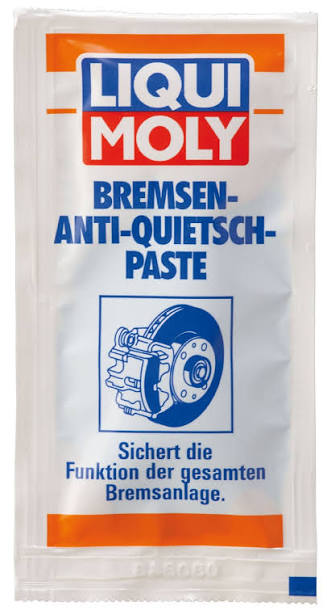 Паста для тормозной системы "Bremsen-anti-quietsch-paste", 10гр TO