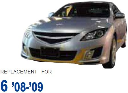 Галоген Фара противотуманная-R MAZDA 6 GH 07-09