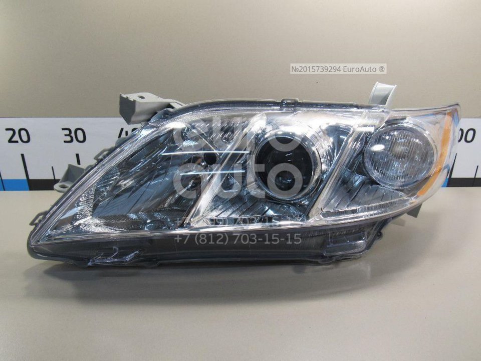 Фара FRONT (левая сторона) желтый EUROPE TOYOTA CAMRY ACV40 07-08