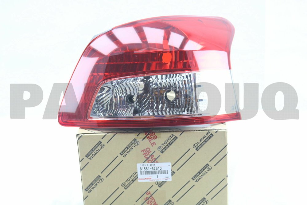 Фонарь REAR (правая сторона) TOYOTA YARIS 06-11