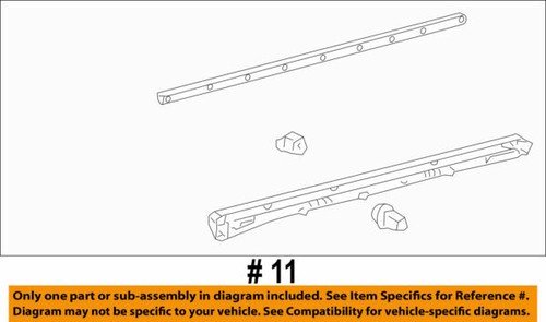 Накладка передней правой двери внешняя LEXUS RX350 09-15