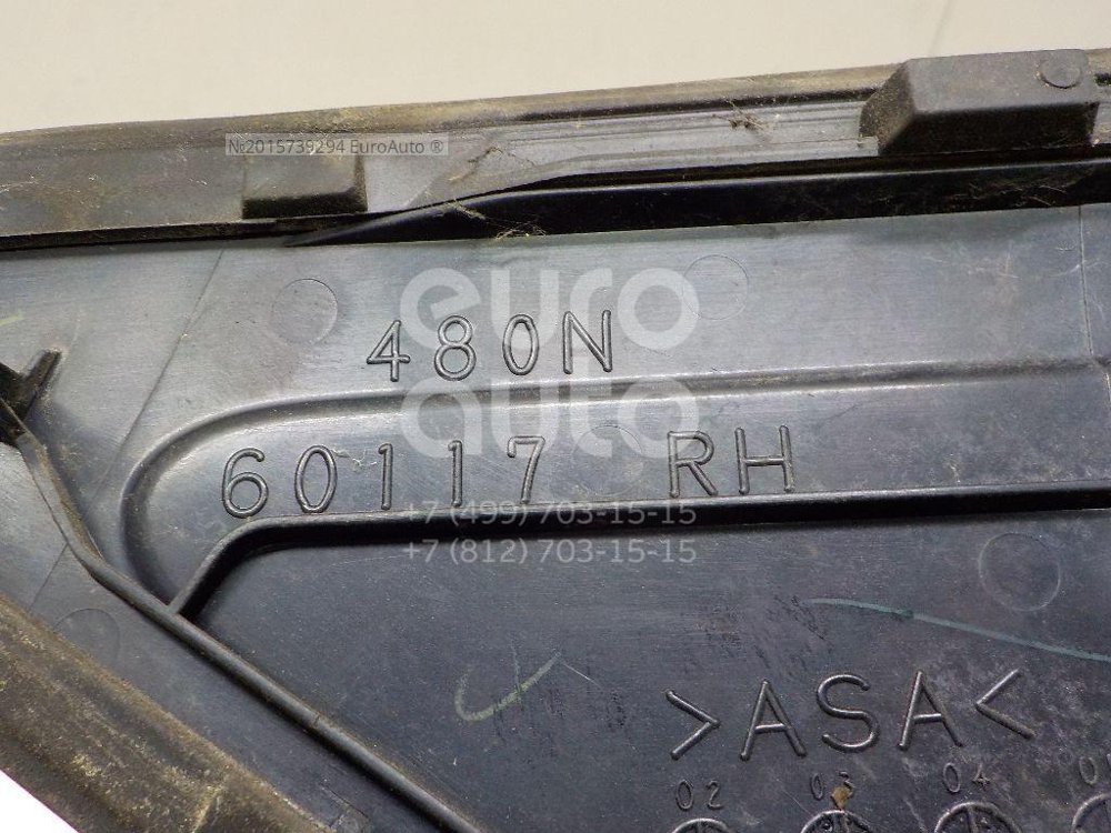 Накладка зеркала заднего вида на крыле-R LEXUS RX330/350 04-09
