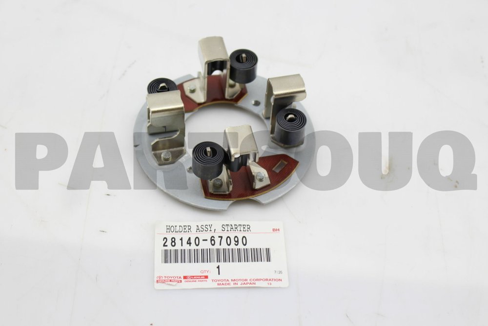 Щетки стартера коробка TOYOTA j150 1KD