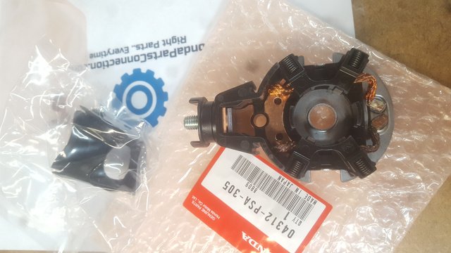 Щетка стартера плассмаса HONDA RD5, CRV, 01-.CM6.CM5.CM4.2.4.2.0