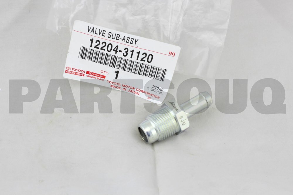 Клапан вентиляционнный TOYOTA /HIGHLANDER /2GRFE/GSV40/GSV50/GSU40/GSU50/GSL20/CAMRY 09-/ES350/9
