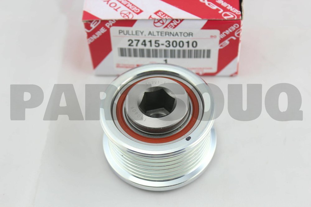 Шкив генератора дизель-7-зуб — 430C=58MM=17mm=12,5 TOYOTA J150 1KDFTV