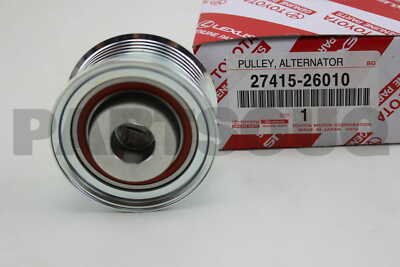 Шкив генератора дизель-7-зуб — 290C=58MM=17mm=12,5 TOYOTA 1ADFHV 2ADFHV