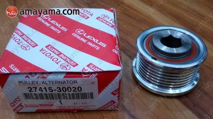 Шкив на генератор- большого размера — 58мм 15mm 12,5 TOYOTA J150 1KDFTV