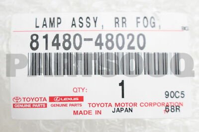 Фонарь противотуманный REAR, правый LEXUS RX350 09-15